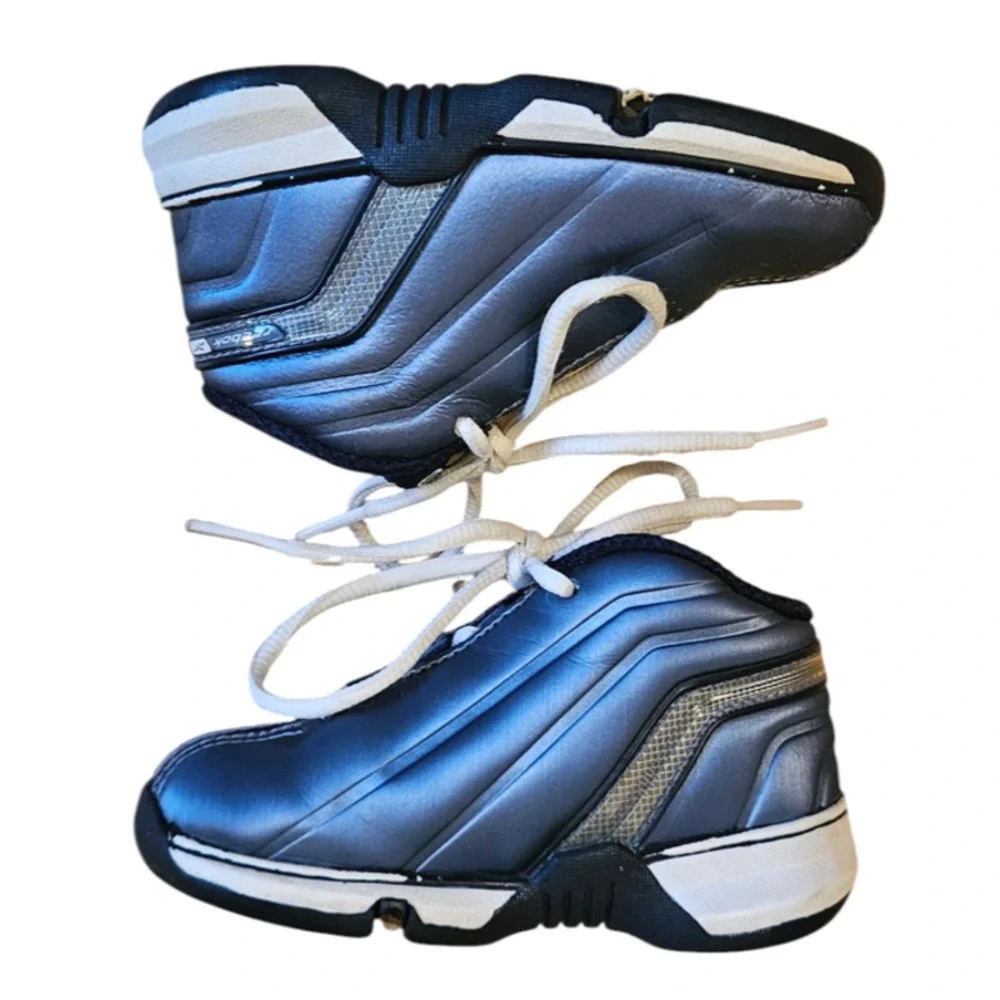 Reebok Baby Sneakers High Top Blue Navy Toddler Size 5